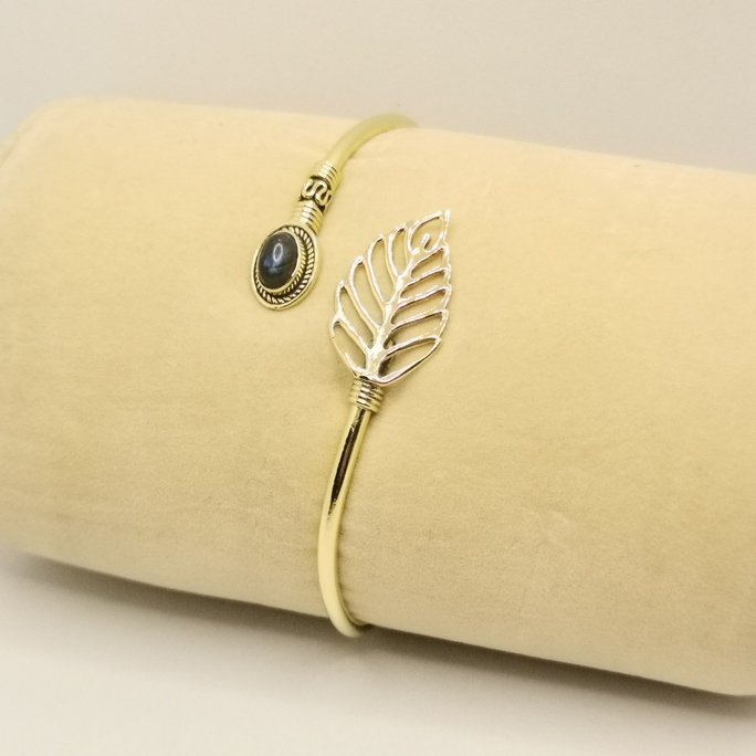 Feather stone bracelet - immagine 6