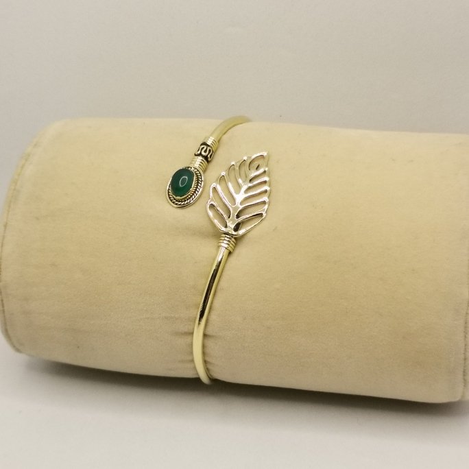 Feather stone bracelet - immagine 3