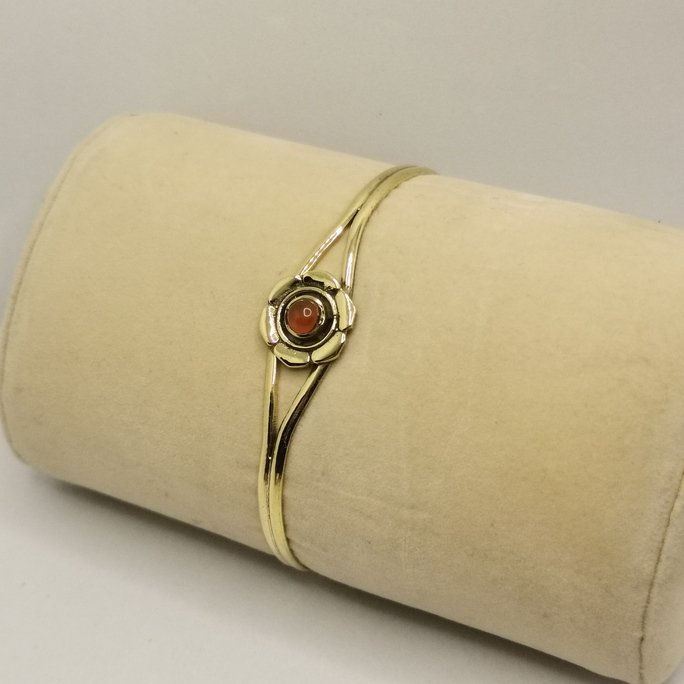 Flower stone bracelet - immagine 2