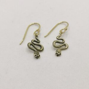 Snake earrings