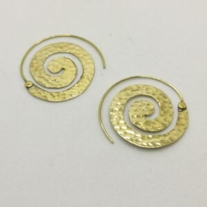 Spiral earrings