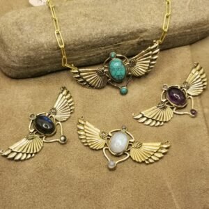Stone Wings Necklace