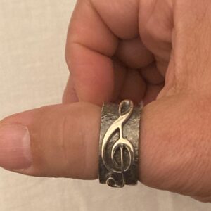 Anello chiave di Violino