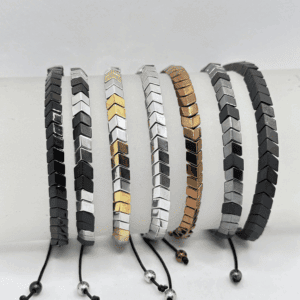 Bracciale snake ematite