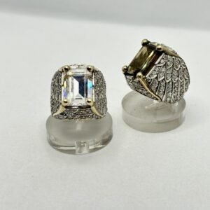 Crystal evolution - Anello con Swarovski