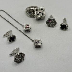 Crystal evolution - Anello con Swarovski - Poker