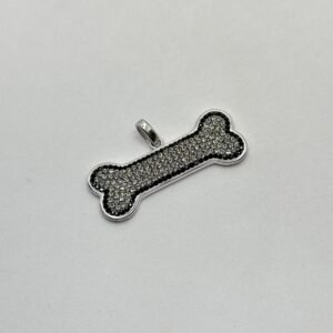 Crystal evolution - Ciondolo con Swarovski - Osso