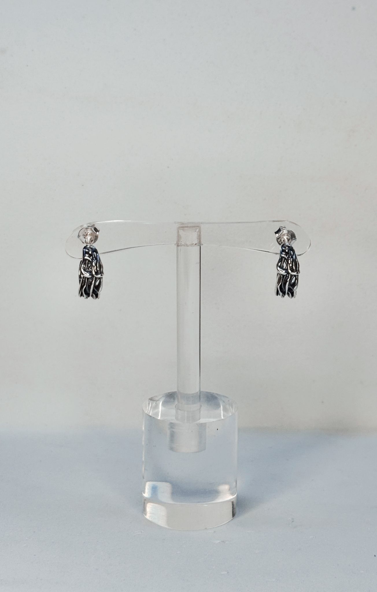 Orecchini Algae semicerchio